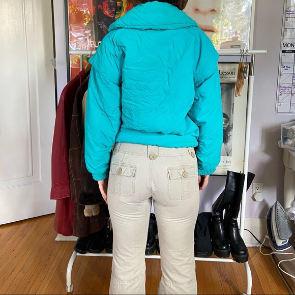 Retro 80’s puffer jacket - Picture 3 of 4